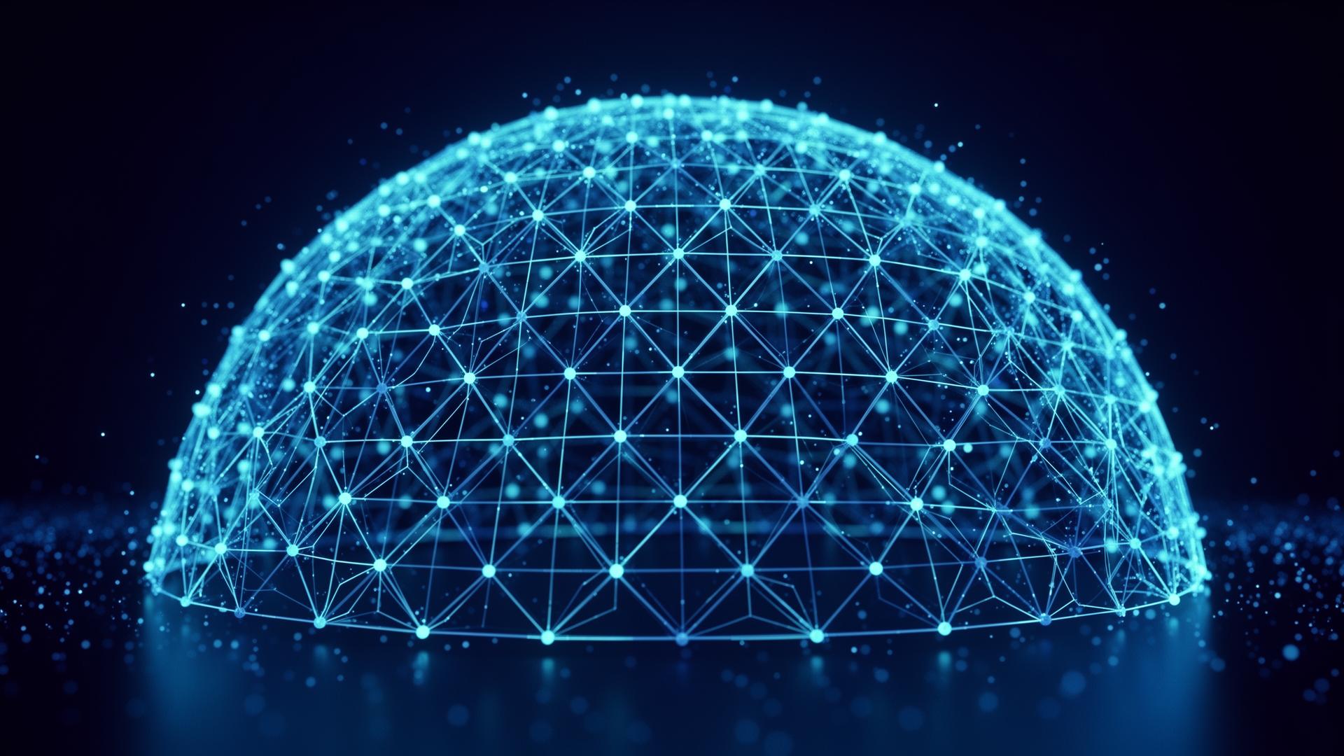 Cryptographic dome visualization